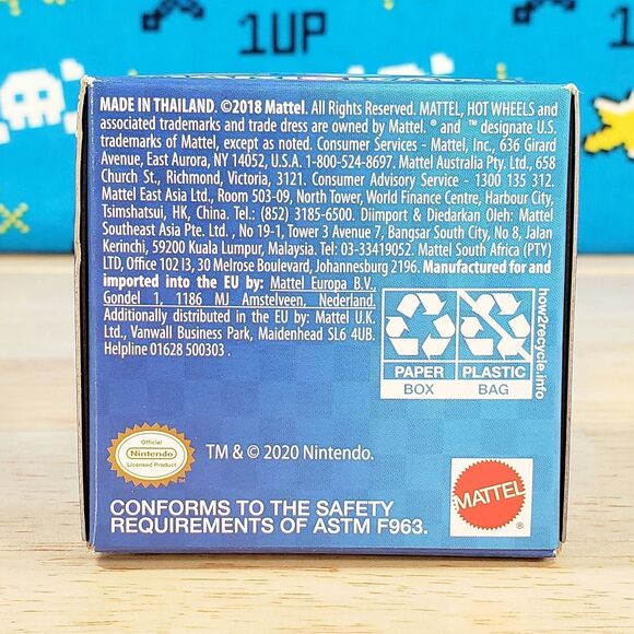 Hot Wheels Super Mario MarioKart 2018 Green Shell Blind Box Series 1 Diecast Car - Picture 6 of 9